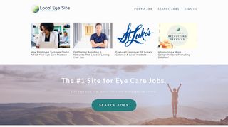 Local Eye Site | Search Jobs In Ophthalmology & Optometry