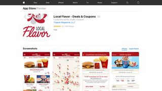 Local Flavor - Deals & Coupons on the App Store - iTunes - Apple