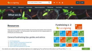 Fundraising Resources for Local Charities & Groups | Localgiving