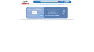 Start.LocalNet.com - Account Manager