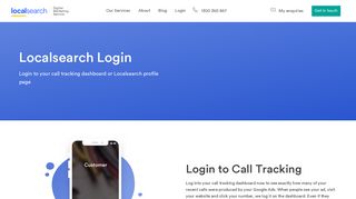Login - Localsearch