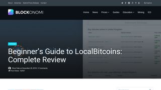 Complete Beginner's Guide to LocalBitcoins Review 2019 - Is it Safe?