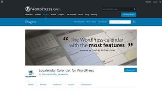Localendar Calendar for WordPress | WordPress.org