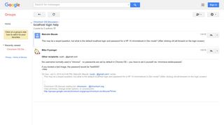 localhost login help - Google Groups