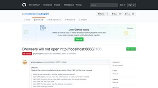 Browsers will not open http://localhost:8888/ · Issue #80 ... - GitHub