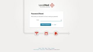 Password Reset | LocalMed