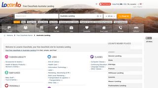 Free Classifieds Australia Landing - Locanto™