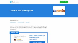 Locanto Pricing, How to Post, Key Information, and FAQs - Betterteam