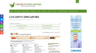 Locanto Singapore: Top Free Classifieds Website | TheBestSingapore ...