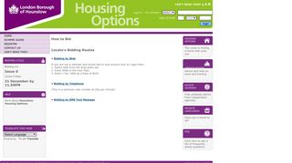 Hounslow Housing Options - locata.org.uk