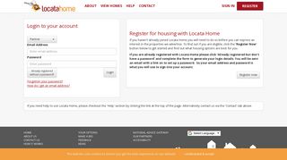 Locata Home - Login - locata.org.uk