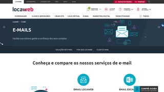 Email | Serviços de Email Corporativo - Locaweb