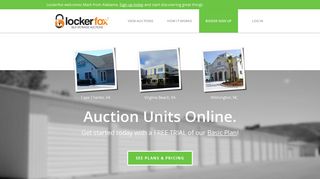 Storage Auction Software - Lockerfox