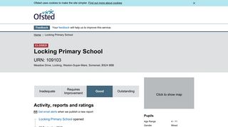 Ofsted | Locking Primary School