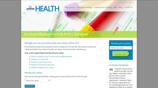 Account Management & Policy Renewal ... - Lockton Health