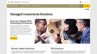 Managed Investments Solutions - Pershing - BNY Mellon | Pershing