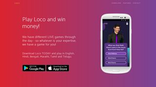 Loco - live trivia game-show with real cash prizes!