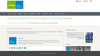 GP locums | Migrate from Locum Organiser and MyLocumManager ...