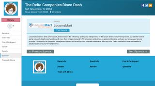 The Delta Companies Disco Dash: LocumsMart - RunSignup