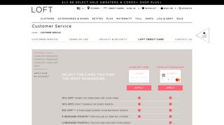 Customer Service Top Questions | LOFT