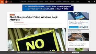 Check Successful or Failed Windows Login Attempts - groovyPost