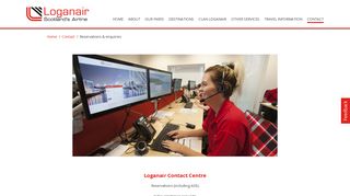 Reservations & enquiries - Loganair
