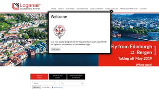 Loganair | Fly over 40 routes across UK, Republic of Ireland & Norway