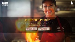 Logan's Roadhouse Career Website: Is The Fire In You?