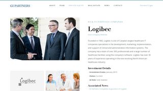 Logibec | Private Equity | GI Partners