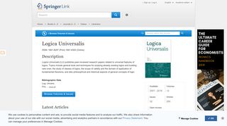 Logica Universalis - Springer