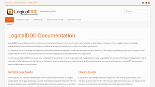 LogicalDOC Documentation: Home