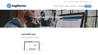 soccer2000-login - Logiforms