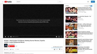 Khiladi - Hindi Action Full Movie | Akshay Kumar Movies | Ayesha ...