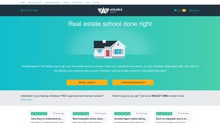 AceableAgent: Real Estate School
