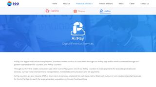 Sea | AirPay Intro