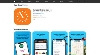 Amazon Prime Now on the App Store - iTunes - Apple
