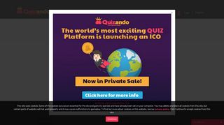 Login to earn money playing quizzes | Quizando | Play and Win