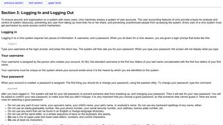Logging In and Logging Out - FSL