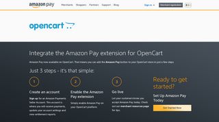 OpenCart - Amazon Pay