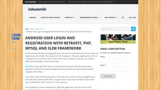 Android User Login and Registration with Retrofit, Php, MySql and ...