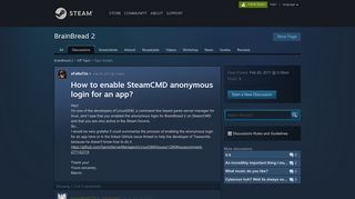 How to enable SteamCMD anonymous login for an app ...