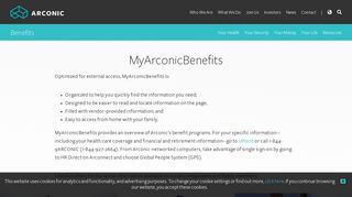Arconic : Benefits