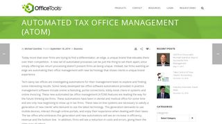 Automated Tax Office Management (ATOM) - OfficeTools