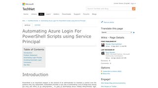 Automating Azure Login For PowerShell Scripts using Service ...