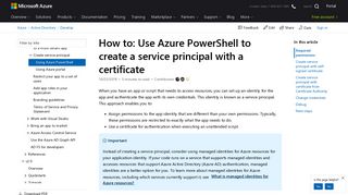 Create identity for Azure app with PowerShell | Microsoft Docs