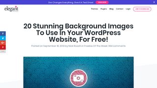 20 Stunning Background Images To Use In Your WordPress Website ...