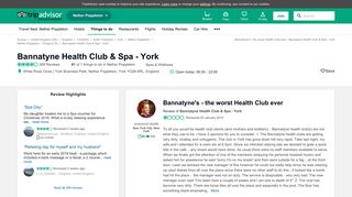 Bannatyne's - the worst Health Club ever - Bannatyne Health Club ...
