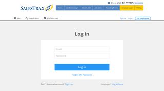 Log-in to your account - SalesTrax.com