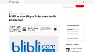 BliBli: A new player in Indonesian e-commerce - Tech in Asia