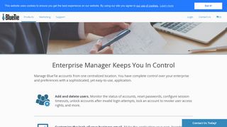 Management Portal - BlueTie